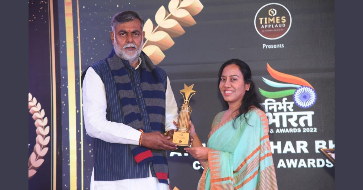 Spherule Foundation’s Dr Geeta Bora bags Atma-Nirbhar Bharat Conclave & Awards 2022 for her remarkable social service